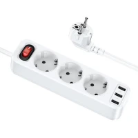 RALONGE HOCO NS2 1 BM 3USB/3PRISE 