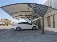 materiaux-de-construction-abri-bus-et-vehicule-en-polycarbonate-tn40-escalier-metallique-مواقف-الحافلات-و-السيارات-khenchela-algerie