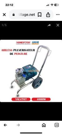 Airless pulvérisateur de peinture honestpro 4000w