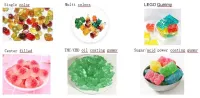 Usine de bonbons Gummy-gely