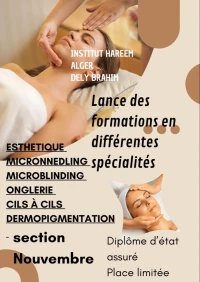 formation spécialités en beautés  