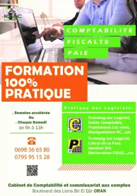 FORMATION 100% PRATIQUE COMPTABILITE FISCALITE PAIE