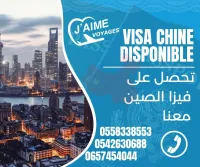 DISPONIBLE VISA LA CHINE 
