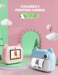 Mini camera/imprimante pour enfants, impression photo thermique instantané