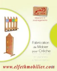 fabrication mobilier creche et scolaire
