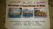 découpage et pliage des toles         