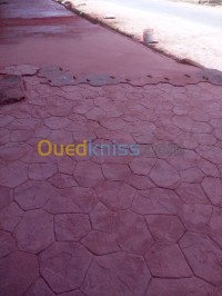 الجزائر-الرويبة-بناء-و-أشغال-béton-imprimé