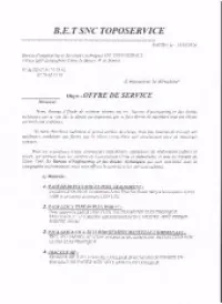 levé implantation et location