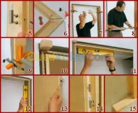 Installation de portes