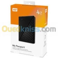 Disque Externe WD My Passport 4TO
