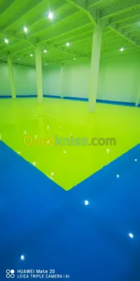 Revetment epoxy sol industriel 