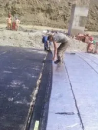 Travaux d'étanchéité 