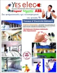 Travaux d'éléctricité batiment  