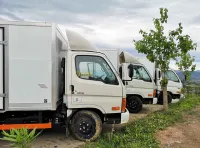 Conteneurs sur JAC, HOWO, SHACMAN, HYUNDAI, KIA..
