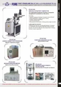 MANUFACTURING INDUSTRY HIGH TESTING TE