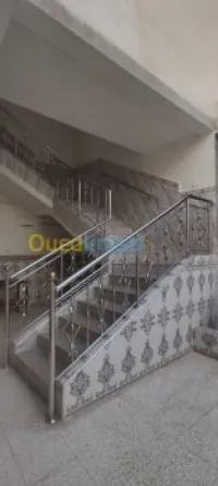 rampe d' escalier en inox 