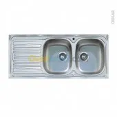 Evier de cuisine ALVEO Inox 