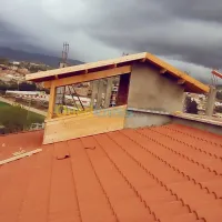 بناء هياكل خشبية و سقف خشبي 