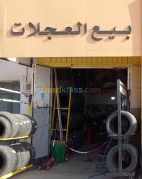 وهران-الجزائر-إطار-طوق-العجلة-pneu-casse