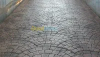 Béton imprimé 