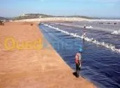 Pose Géomembrane PEHD / PVC