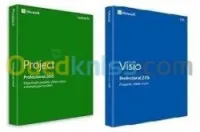  MS Project et Viso PRO 2016 2019,2021