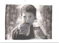 الجزائر-برج-البحري-صورة-و-صوت-portrait-dessins-avec-fusain