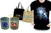 Sérigraphie, flocage, sublimation 