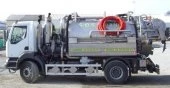Camion hydrocureur  Débouchag canalisation 