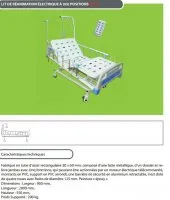 lit médical tout type gro et détail promo