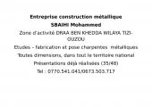 etudes, fabrications et montages