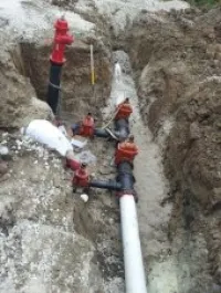 Installation reseau anti-incendie 