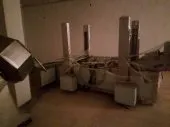 Ligne de production de frites fraîch