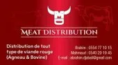 Distribution viande rouge