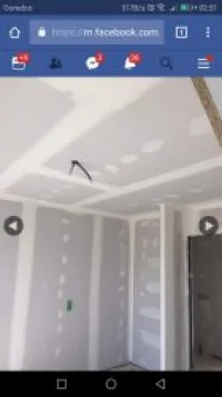 Placo plâtre et pvc 