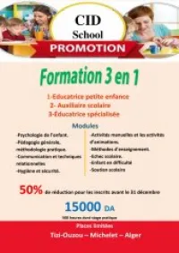Formation educatrices  3 en 1 