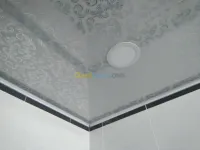 تركيب الاسقف البلاستيكية plafond pvc 