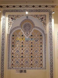 الجزائر-بئر-خادم-بناء-و-أشغال-تزيين-الأسقف-والجدران-بالجبص-المغربي