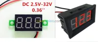 Mini voltmètre testeur DC4V-32V ARDUINO