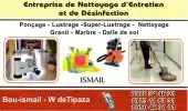 Ponçage et lustrage carrelage .....