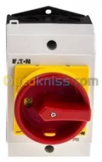 Interrupteur général, tripolaire, 20 A