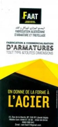 FABRICATION ALGERIENNE D'ARMATURES