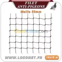 Vente filet anti pigeons 