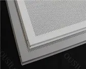 Faux Plafond Aluminium perforé 