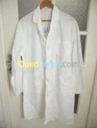 Blouses blanches neuves hommes coton.