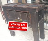 Coffre berbère à ouverture de face