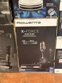 Aspirateur balai laveur sans fil rowenta X-Force Flex 15.60 RH99G1 Aqua-230 Aw - 1 h 20min autonomie