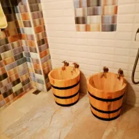 Fût en bois rouge 