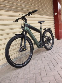 Velo électrique swiss classique carbone double batterie 45km/h moteur bosch velo édition limitée 