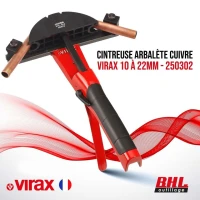 VIRAX Cintreuse arbalète cuivre 10 à 22mm - 250302